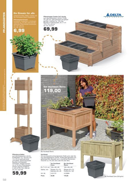 Gartenkatalog 2021 - Holz im Garten - i&M - Sortiment - Thyssen - Akzo