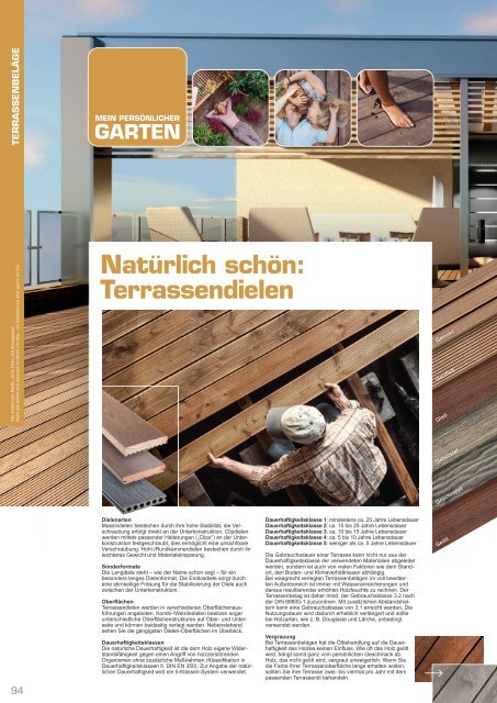 Gartenkatalog 2021 - Holz im Garten - i&M - Sortiment - Thyssen - Akzo