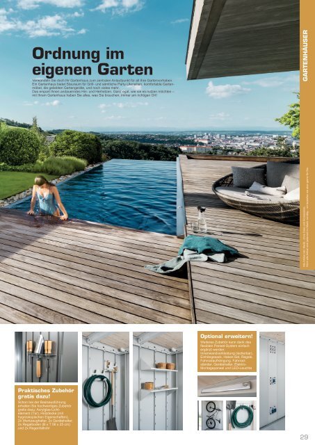 Gartenkatalog 2021 - Holz im Garten - i&M - emo - Scobalit - Remmers