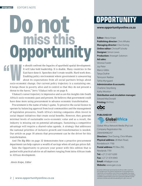 Opportunity Issue 96