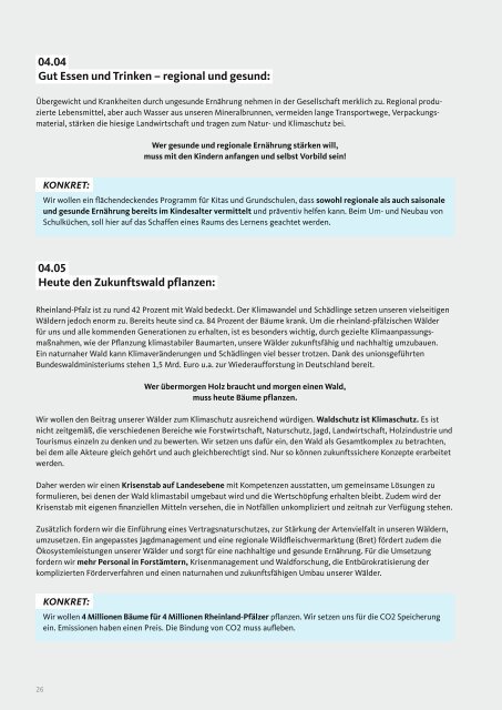 Das Regierungsprogramm der CDU Rheinland-Pfalz