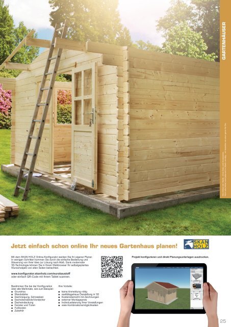 Gartenkatalog 2021 - Holz im Garten - i&M - emo - Thyssen - Bondex