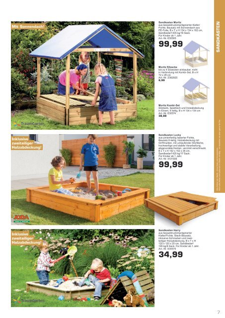 Gartenkatalog 2021 - Holz im Garten - i&M - emo - Thyssen - Bondex