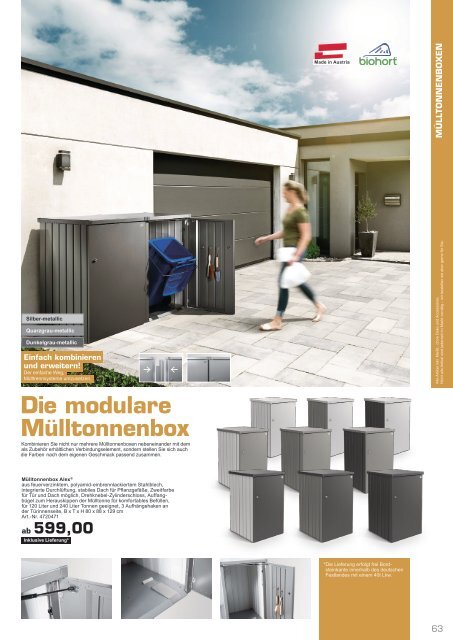 Gartenkatalog 2021 - Holz im Garten - i&M - emo - Thyssen - Bondex