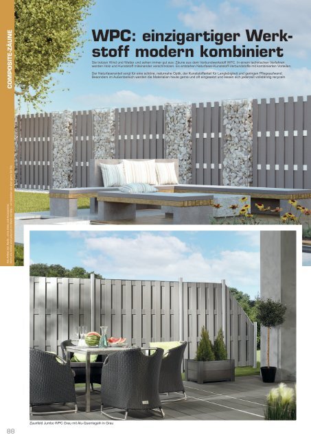 Gartenkatalog 2021 - Holz im Garten - i&M - emo - Thyssen - Bondex