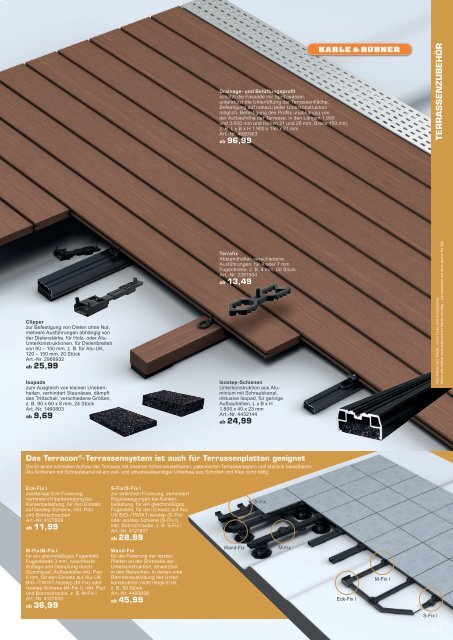 Gartenkatalog 2021 - Holz im Garten - i&M - emo - Thyssen - Bondex