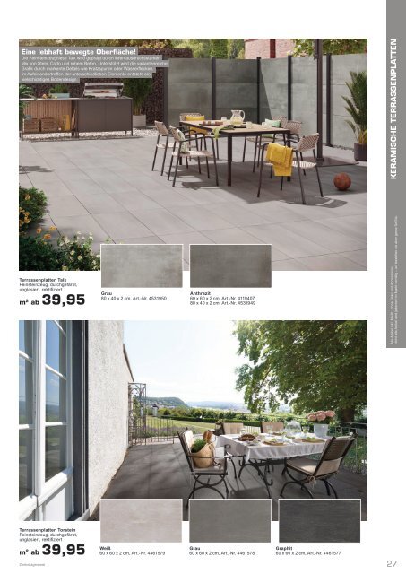 Gartenkatalog 2021 - Stein und Keramik - Seltra - Ost