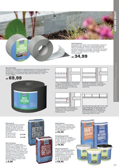 Gartenkatalog 2021 - Stein und Keramik - Seltra - Ost