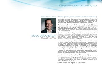 Programa 19º Congresso das Comunicações - Turning Point