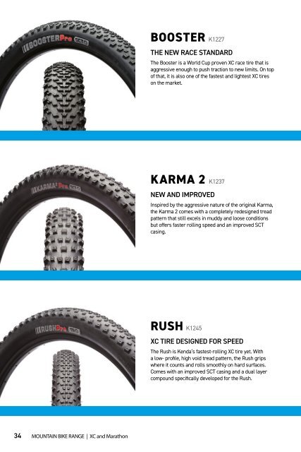 Kenda Bicycle Tire Catalog