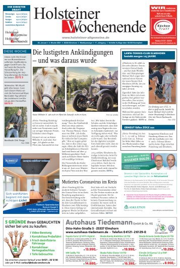 Holsteiner am Wochenende 04 2021