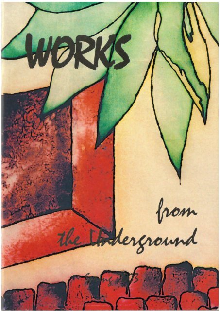 The Literary Magazine 2003 "Works from the underground"