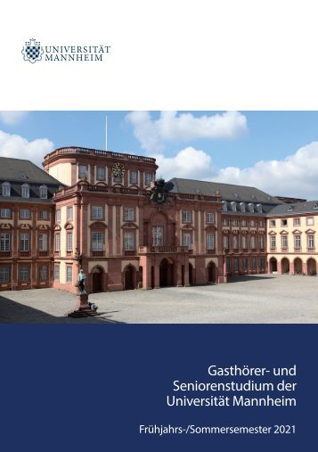 Gasthörer- und Seniorenstudium FSS 2021