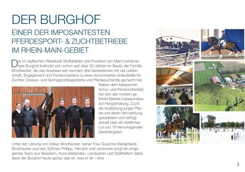 Hengstkatalog Dressurhengste Schleier | Burghof Brodhecker 2021