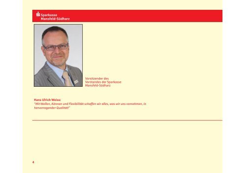 Jahresbericht 2008 - Sparkasse Mansfeld-Südharz