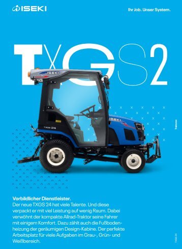 TXGS 24 Traktor mit Allradantrieb