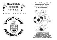 Sport Club Freising 1919 eV - sc-freising-fussball.de - Aktuelles