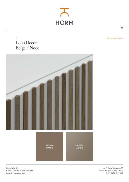 Campionario Leon Decor-Leon Wood [it]