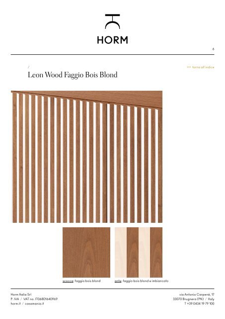 Campionario Leon Decor-Leon Wood [it]