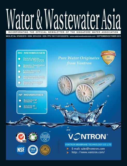 Water & Wastewater Asia September/October 2019