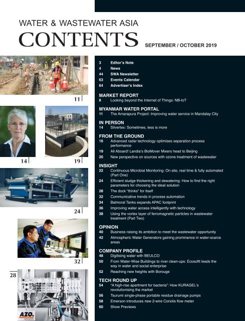 Water & Wastewater Asia September/October 2019