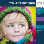 WGS – INFORMATIONEN - wgs-sgh.de