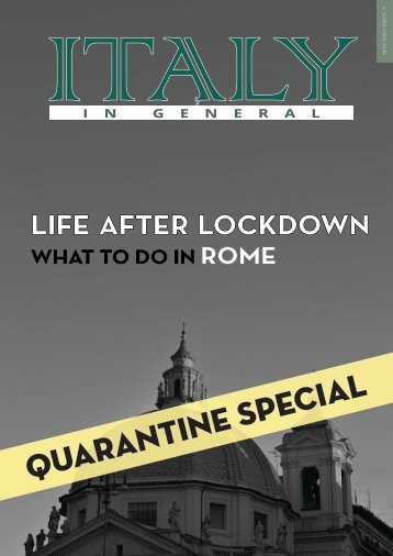 Italy In General - Issue 4 - May 2020
