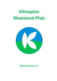 Klimaliste e.V. | Klimaplan Rheinland-Pfalz