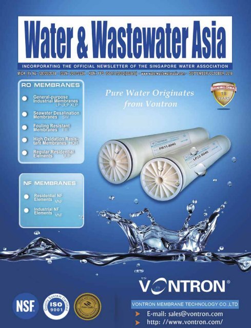 Water & Wastewater Asia September/October 2018