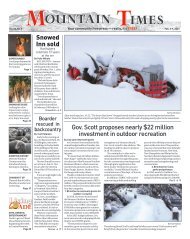 Mountain Times - Volume 50, Number 5 - Feb. 3-9, 2021