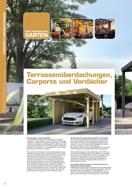 Gartenkatalog 2021 - Holz im Garten - Büscher