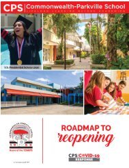 CPS Roadmap to Reopening 