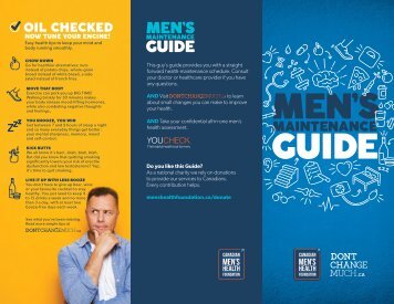 Men’s Maintenance Guide