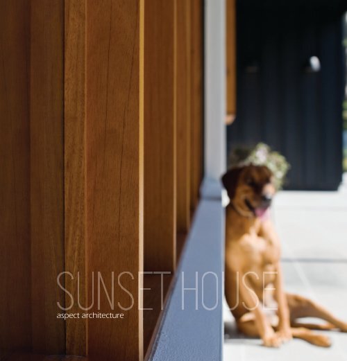 Sunset House Project Book