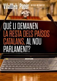 Què li demanen la resta dels Països Catalans, al nou Parlament?