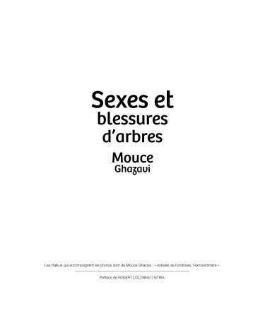 Sexes et blessures d'arbres 