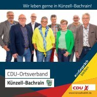 Ortsteilflyer Künzell-Bachrain