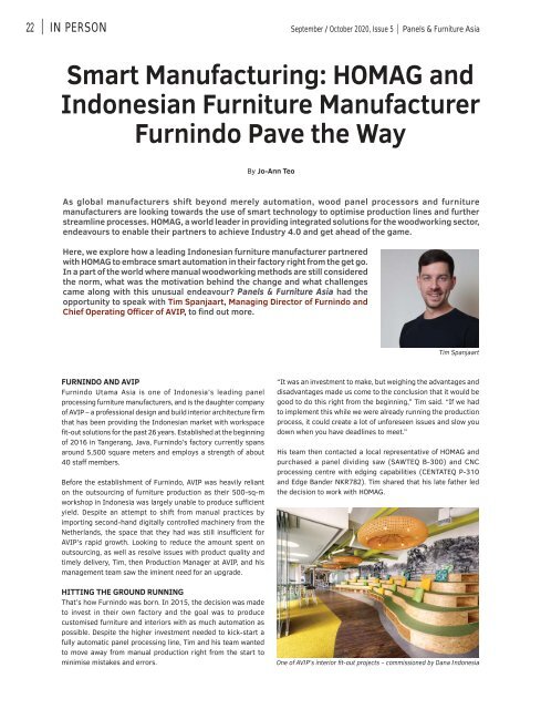 Panels & Furniture Asia September/October 2020