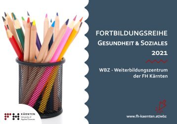 Fortbildungsreihe 2021 – Gesundheit & Soziales