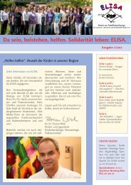 Elisa-Verein zur Familiennachsorge