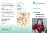 Flyer Buchen - Johannes-Diakonie Mosbach