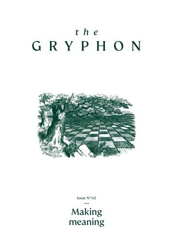 the Gryphon - Issue 2  