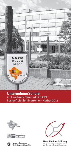 UnternehmerSchule - Hans Lindner Stiftung