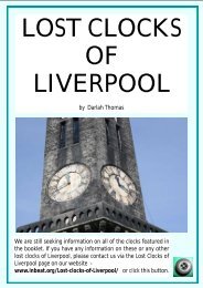 Lost clocks of Liverpool