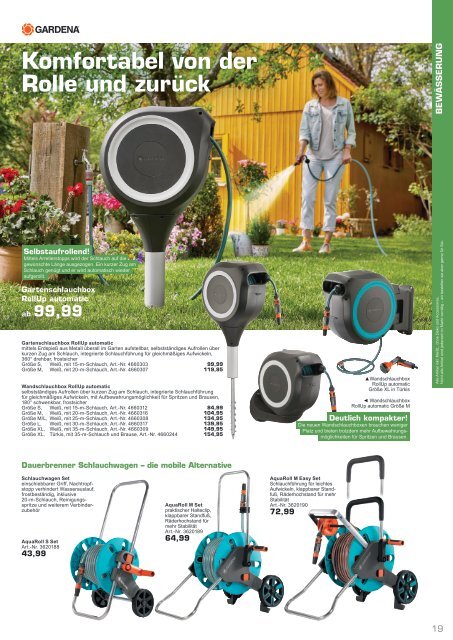 Gartenkatalog 2021 - Gartenpflege - Guede - Gardena - Makita - Atika - Kaercher - Gardena - Makita