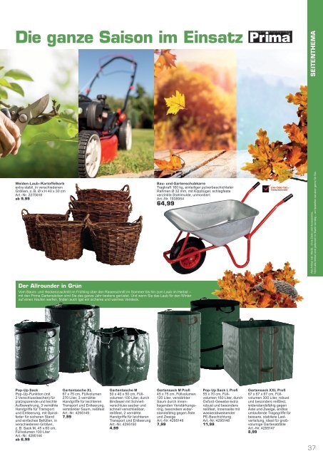 Gartenkatalog 2021 - Gartenpflege - Guede - Gardena - Makita - Atika - Kaercher - Gardena - Makita