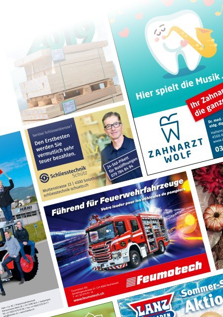 Ideenkatalog jaeggi & tschui Werbeagentur