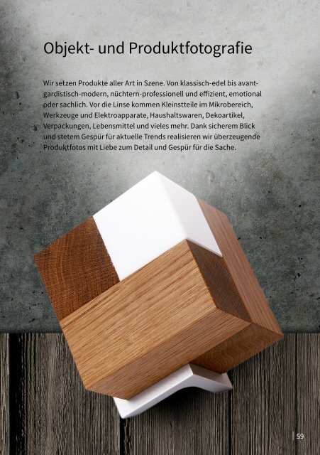 Ideenkatalog jaeggi & tschui Werbeagentur