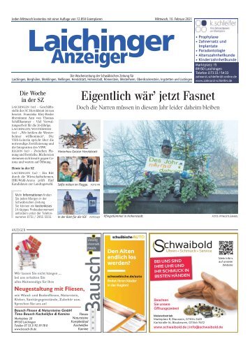 Laichinger Anzeiger 10.02.2021