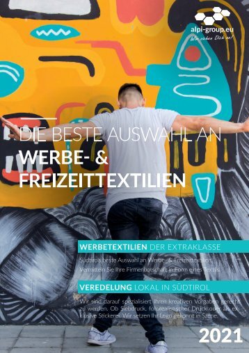 Alpi Group Werbetextilien 2021 Web